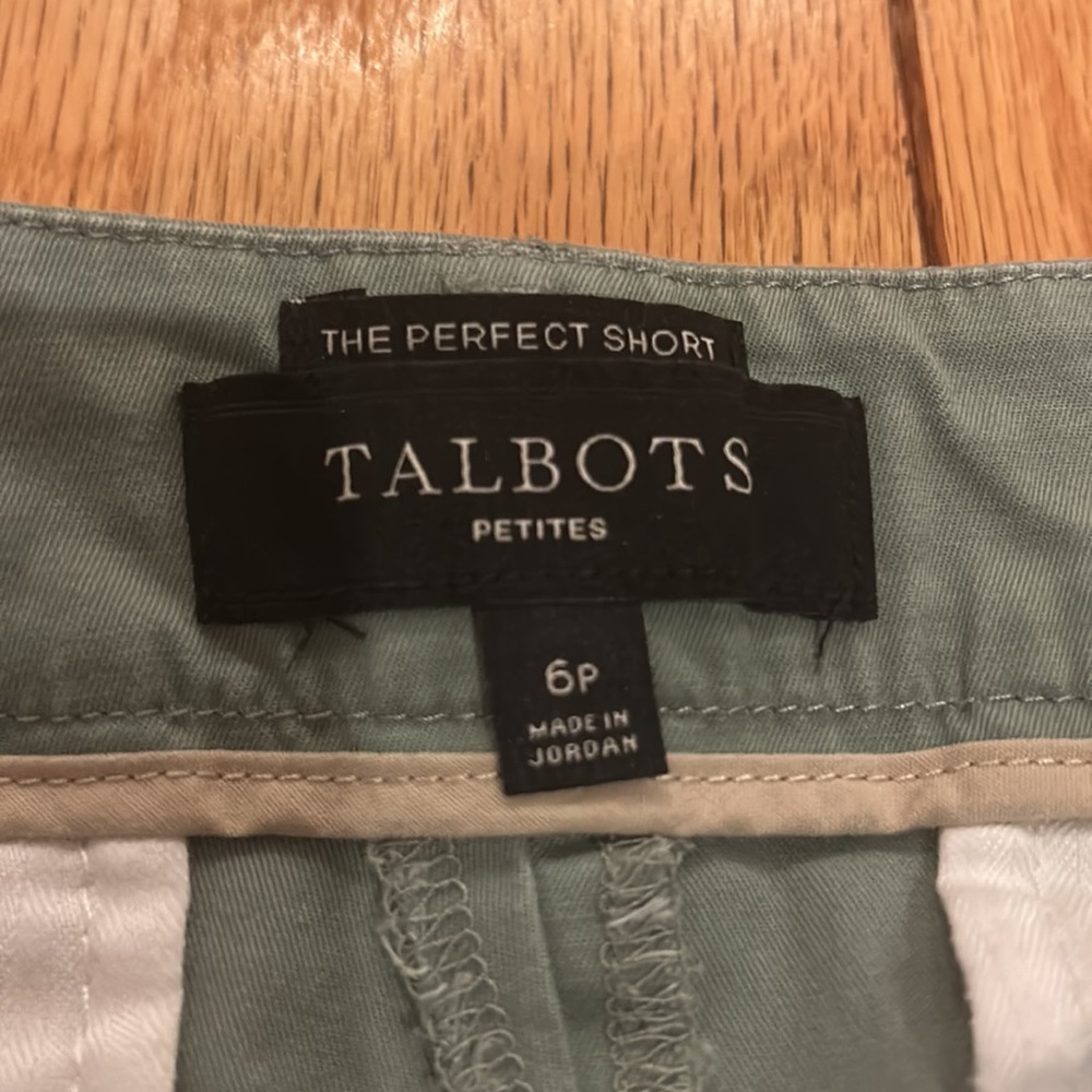 Green Shorts | Talbots - Picture 4 of 5